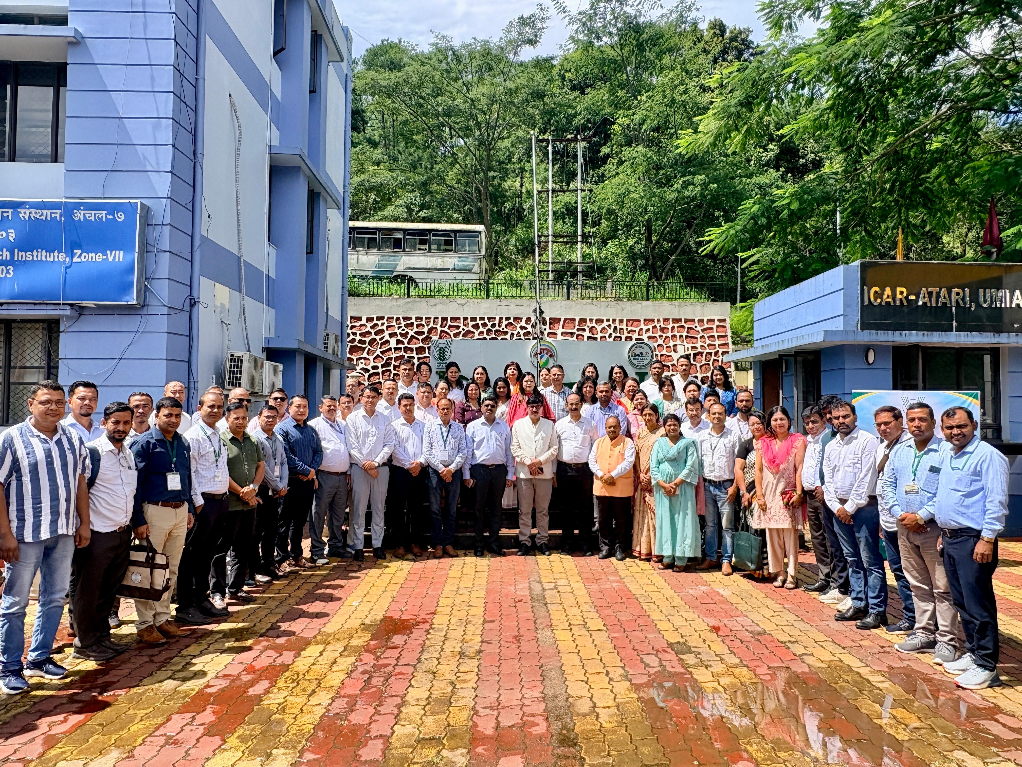 Visit of Dr. Rajbir Singh, Hon'ble Deputy Director General (Agricultural Extension), ICAR, New Delhi, to ICAR-ATARI, Zone-VII, Umiam, on 11th September 2026, for attending the Interactive Workshop with KVKs of Zone - VI and Zone - VII on "Transforming KVKs from Institutional Efficiency to Last Mile Impact."
